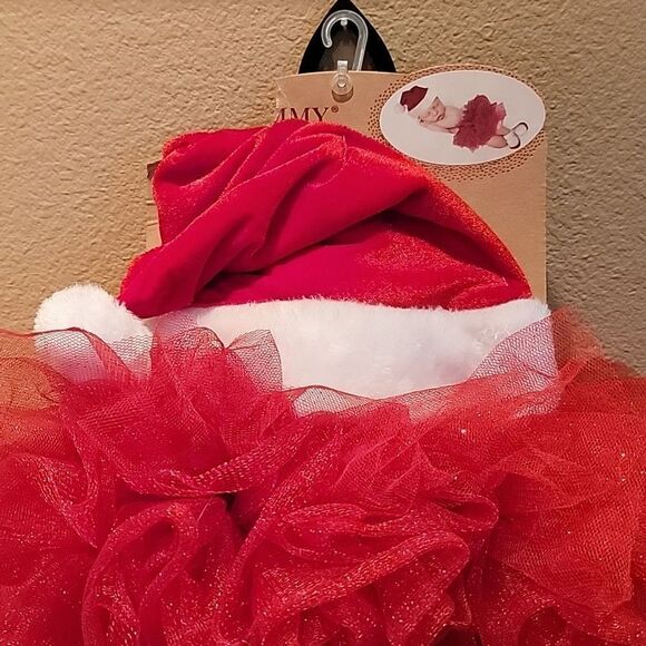 Elly and Emmy tulle photo op set tu-tu outfit newborn 0-3 months - Picture 7 of 7